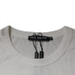 White DG Logo Cotton Crew Neck T-shirt