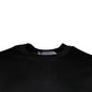 Black Crew Neck Short Sleeve T-shirt