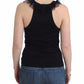 Sequin Embellished Sleeveless Top