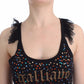 Sequin Embellished Sleeveless Top