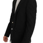 Elegant Black Martini Blazer for the Modern Man