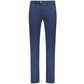 Blue Cotton Men Chino Trouser