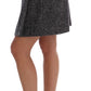 Elegant Gray A-Line Wool Skirt