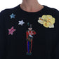 Enchanted Sequined Fairy Tale Sweater