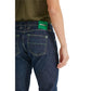 Blue Cotton Men Jeans