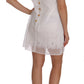Chic Pineapple Applique Midi Shift Dress