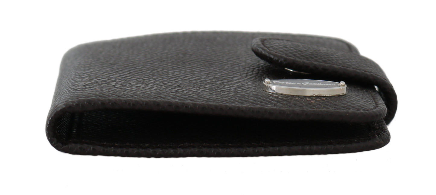 Elegant Men's Leather Condom Case Wallet