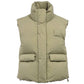 Green Nylon Women Vest