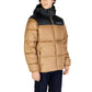 Beige Nylon Jackets & Coat