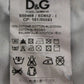 Blue D&G Cotton Washed Jeans Denim Shorts