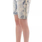 Blue D&G Cotton Washed Jeans Denim Shorts