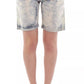Blue D&G Cotton Washed Jeans Denim Shorts