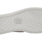 Exquisite White Caiman Crocodile Sneakers