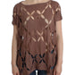 Elegant Short Sleeved Lightweight Sweater