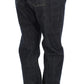 Elegant Oversize Boyfriend Jeans in Dark Blue
