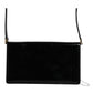 Black Patent Leather Logo Plaque Crossbody Bag