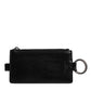 Black Horse Leather Lanyard Logo Card Holder Wallet