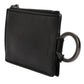 Black Horse Leather Lanyard Logo Card Holder Wallet