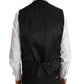 Elegant Slim Fit Formal Black Vest