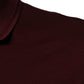 Maroon Collared Short Sleeves Polo T-shirt