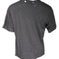 Gray Logo Crew Neck Short Sleeves T-shirt