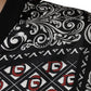 Black Logo Wool V-neck Pullover Sweater
