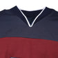 Multicolor Cotton Vneck Short Sleeve T-shirt