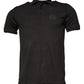 Dark Gray Collared Short Sleeves Polo T-shirt