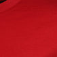 Red Logo Print Cotton Crew Neck T-shirt