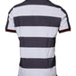 Multicolor Graphic Collared Polo T-shirt