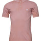 Pink Crown Collared Short Sleeve Polo T-shirt