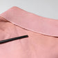 Pink Crown Collared Short Sleeve Polo T-shirt