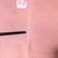 Pink Crown Collared Short Sleeve Polo T-shirt