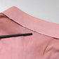 Pink Crown Collared Short Sleeve Polo T-shirt