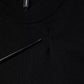 Black Logo Wool Crew Neck Pullover Sweater