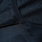 Dark Blue Silk Crew Neck Short Sleeve T-shirt