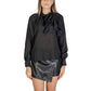 Black Polyester Blouse
