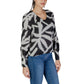 Black Recycled Polyester Blouse
