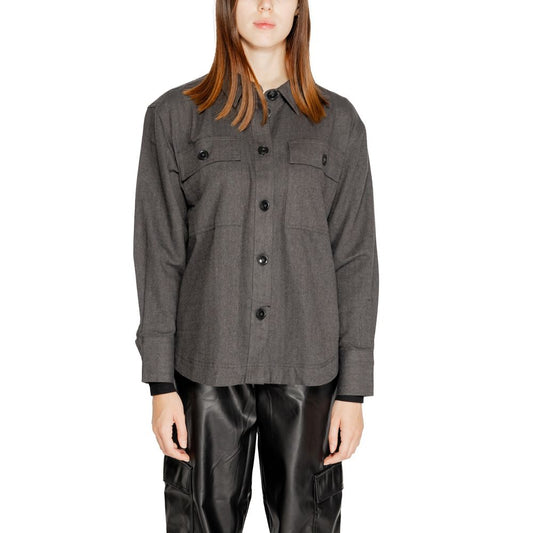 Black Recycled Cotton Blouse