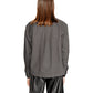 Black Recycled Cotton Blouse