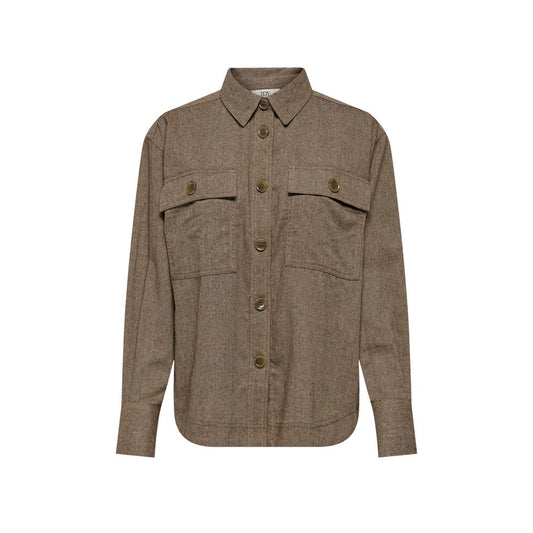 Beige Recycled Cotton Blouse