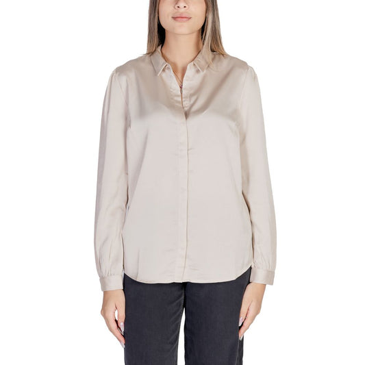 Gold Polyester Blouse