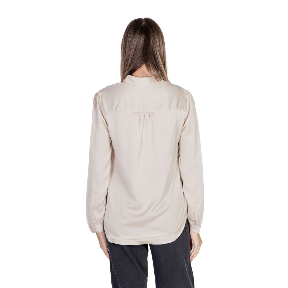 Gold Polyester Blouse