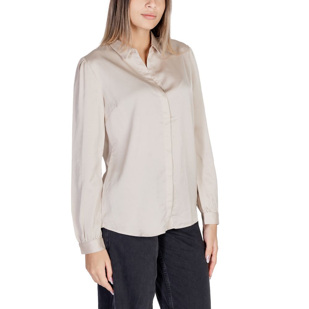 Gold Polyester Blouse