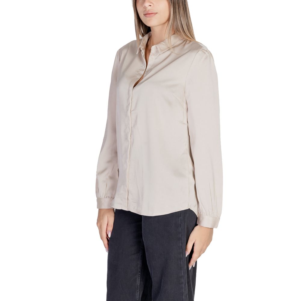 Gold Polyester Blouse