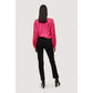 Pink Polyester Blouse