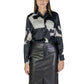 Black Recycled Polyester Blouse