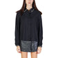 Black Viscose Blouse