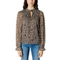 Black Recycled Polyester Blouse