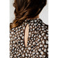 Black Recycled Polyester Blouse